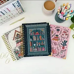 Reading Tracker Magazine for Book Lovers, Dateless Notebook Undated Structure to Track Reading Progress, Ideal for Bibliophiles, No-Date Journal