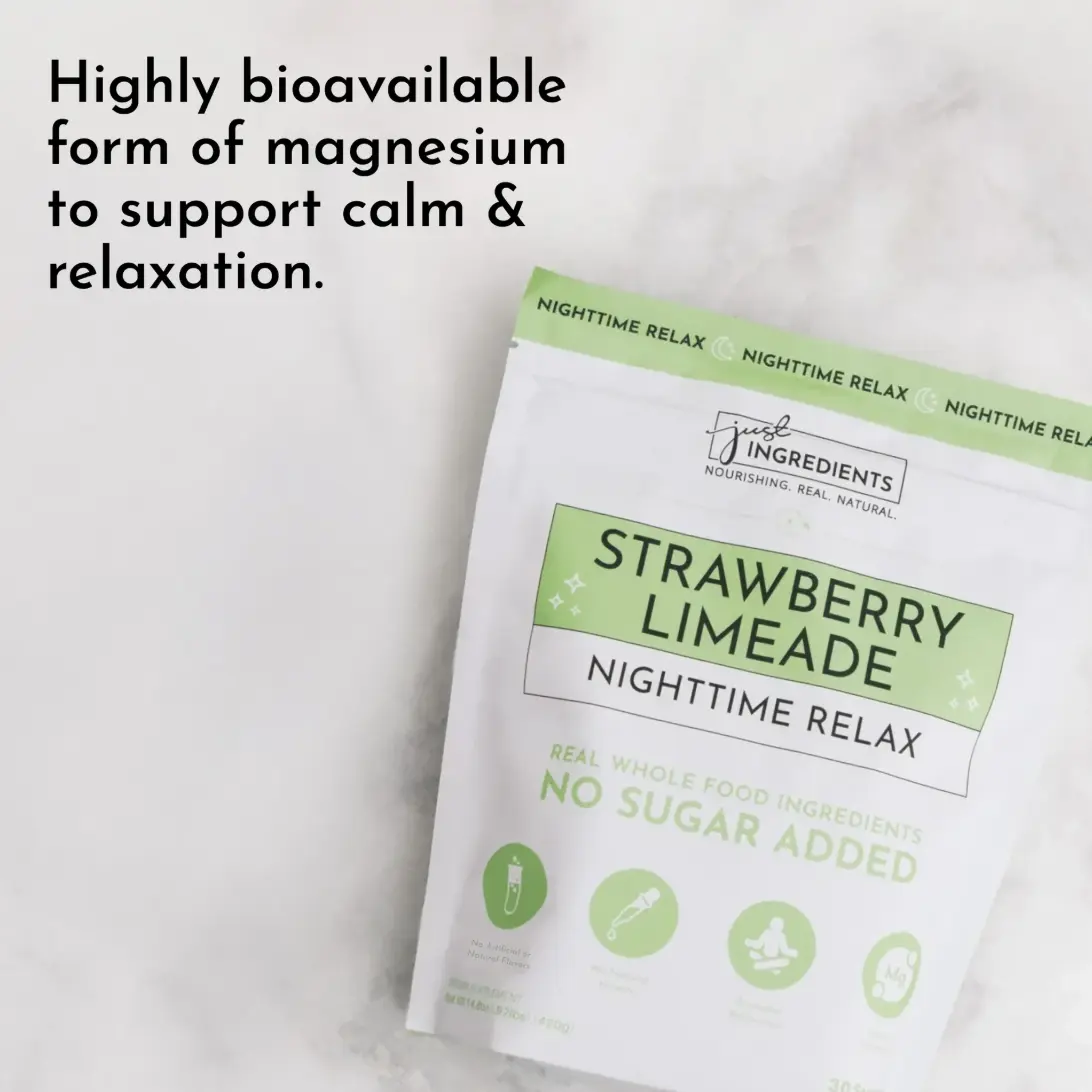 Just Ingredients Strawberry Limeade Nighttime Relax [30 servings