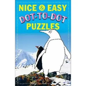 Nice & Easy Dot-To-Dot Puzzles by Conceptis Puzzles (Paperback) - Used