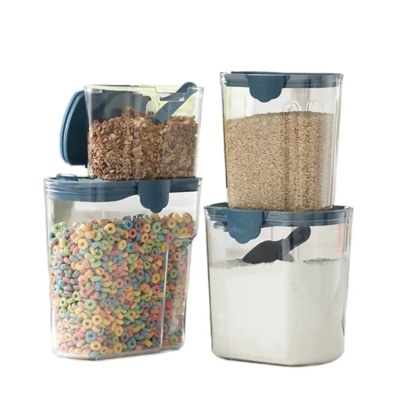 Herméticos Pantry Containers for Cereal, Granola, and More - Reusable and Stackable