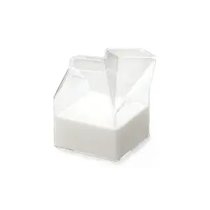 Glass Milk Carton Container - 10oz (300ml)