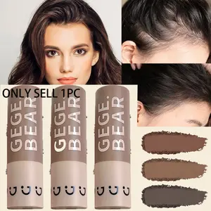 Hairline Powder - Dark Brown/Light Brown/Dark Gray - Easy & Convenient Use, Temporary Dye, Black Hair Dye, Hair Color Pen, Hair Dye Stick, Hair Line Cover Up, Temporary Hair Color, Temporary Hair Dye, For Hair, Beard Dyeing And Styling - 2g