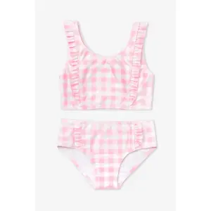 Ruffle Two Piece Swimsuit