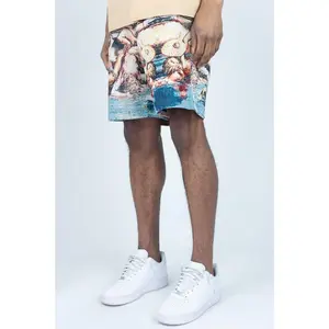 Rebel Minds 'Empire' Tapestry Shorts (Multi) 151-931