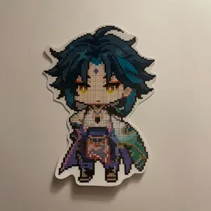 Xaio Genshin pixel sticker