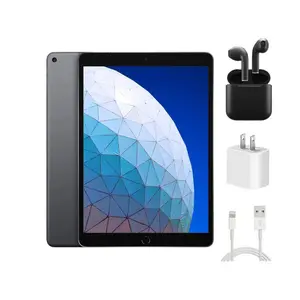 Refurbished Apple iPad Air 3 A2153 (WiFi + Cellular Unlocked) Good Condition with w/  Wireless Earbuds & 1 Year Warranty