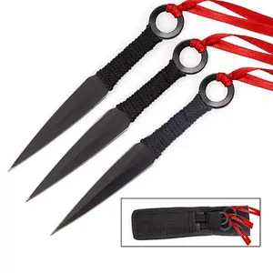 Defender Set of 3 Throwing Knives with Sheath