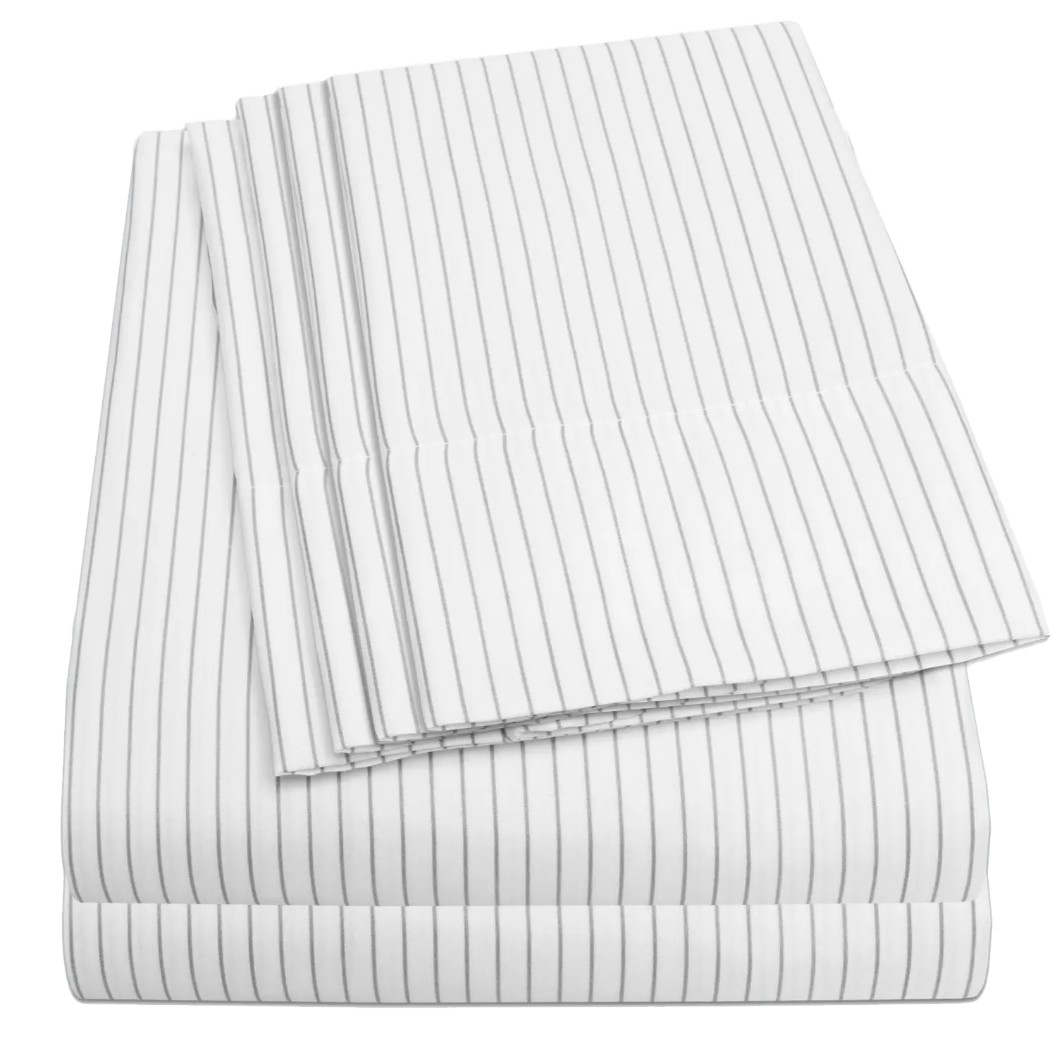 Pinstripe White