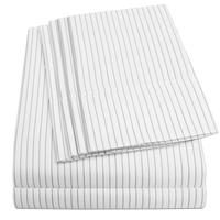 Pinstripe White