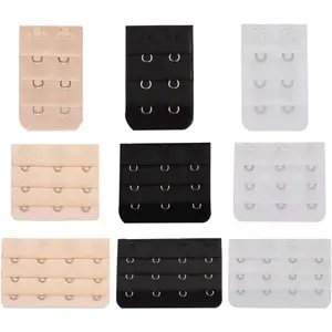 Women Bra Extender, Bra Extender 2 & 3 & 4 Hook 3 Row Band Multi Size Lady's Breathing Room Soft Comfortable Elastic Extension Strap 9pcs Womenswear Accessories
