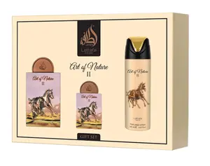 Lattafa Art of Nature 2 Gift Set – Unisex | 100 ml / 3.4 fl oz + Extras