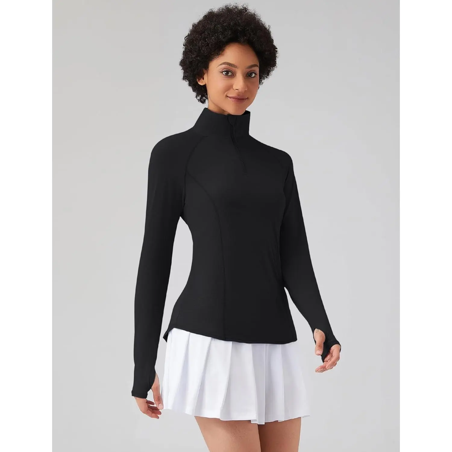 Women's Long Sleeve Sun Protection Quarter Zip Pullover - Quick Dry Hiking Shirt with 1/4 Zip for Summer Outdoor Activities, Breathable Lightweight UPF Shirt Perfect for Travel, Camping, and Casual Wear Women's Long Sleeve Sun Protection Quarter Zip Pullover - Quick Dry Hiking Shirt with 1/4 Zip for Summer Outdoor Activities, Breathable Lightweight UPF Shirt Perfect for Travel, Camping, and Casual Wear