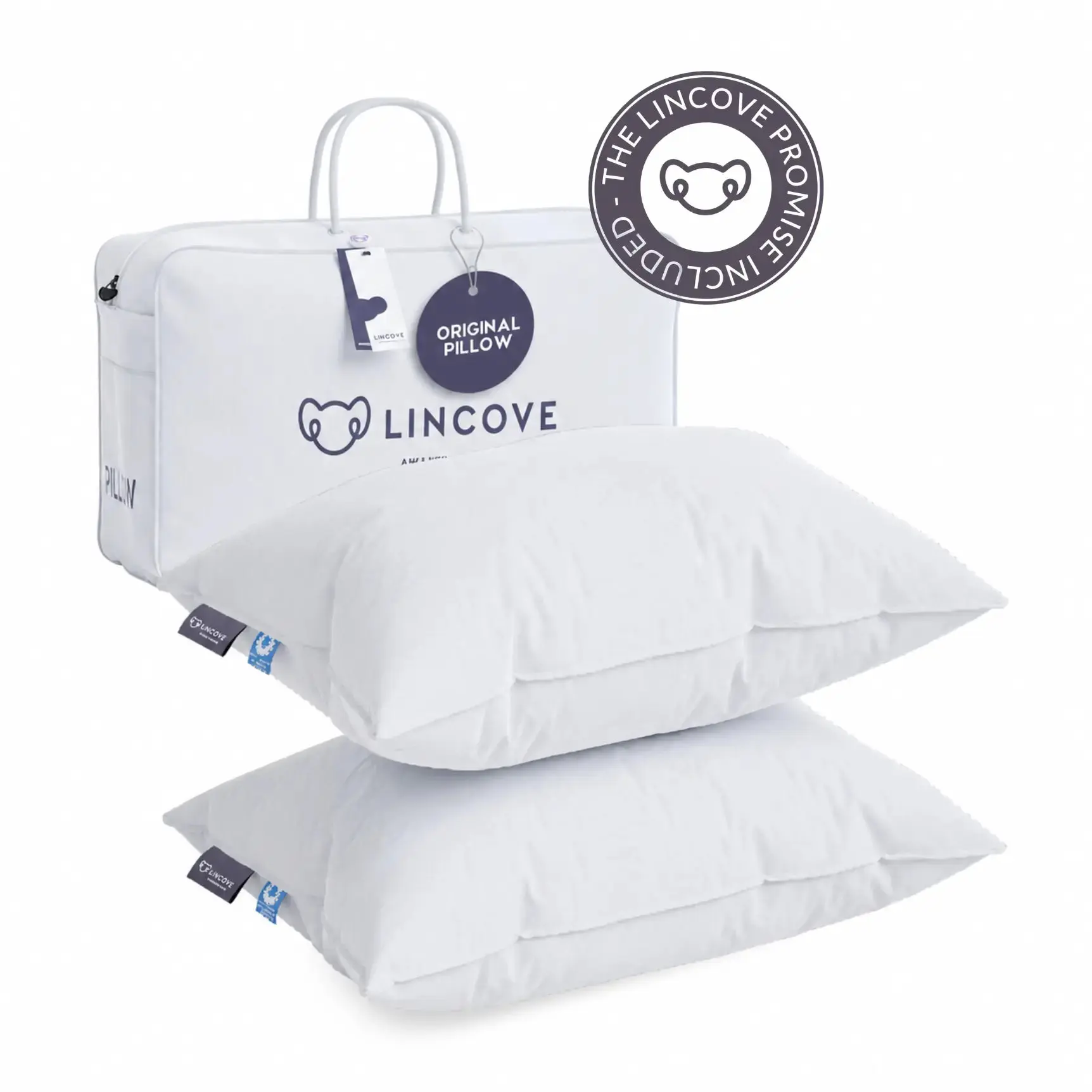Original European Down Pillow - Set of 2