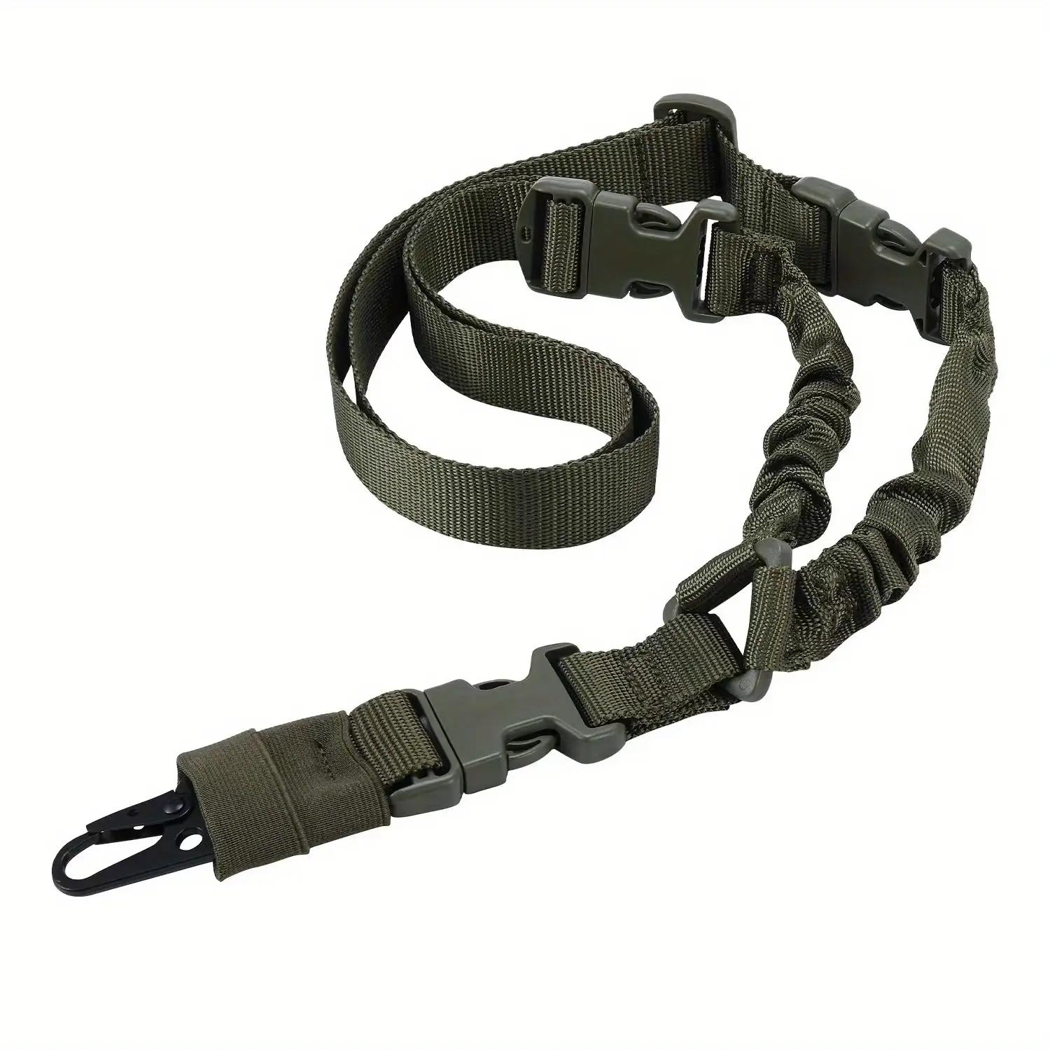 Hunting Gear Single Point Sling，Tactical Single Point Rifle Sling, 1 Count Rifle Rope Strap with Metal Buckle, Outdoor Hunting Accessories