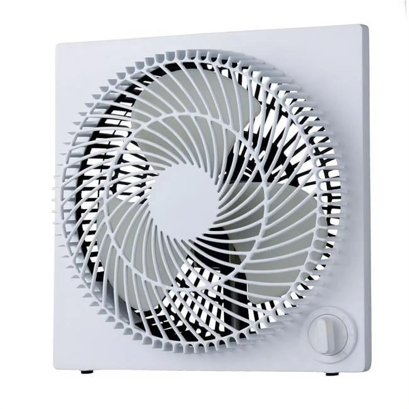 PerfectAire 4013338 9 in. White 3-Speed Box Fan, 3.42 lbs, Built to Fulfill End Users' Requirements