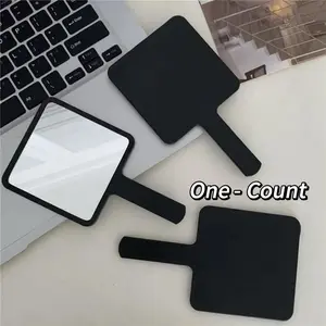 Minimalist Solid Color Square Makeup Mirror for Women's Gift, 1 Count Portable Handheld Cosmetic Mirror, Handheld Mini Mirror, Professional Makeup Tools For Women, Valentine's Day Gift