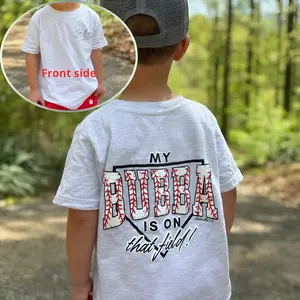 My Bubba on that Field Boy's Youth and Adult T-Shirt, baseball shirt, toddler clothes, country boy clothing, Game day outfit, Trending tee, Youth Clothing, Gift For Son And Daughter, family shirt, summer outfit, birthday gift, Vintage graphic tee