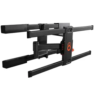 Full Motion TV Wall Mount for TVs Up to 82" - Works with Any Stud Spacing Up to 24" - Smooth Extension, Swivel(ECH)