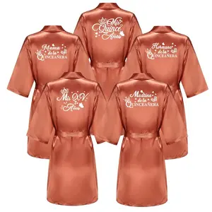 Quinceanera Robes Princess Sweet 15 Years Girl Birthday Party Dresses Royal blue Mis XV Bathrobe