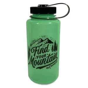 Glow Find Your Mountain Nalgene Water Bottle