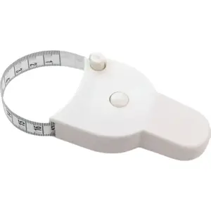 Custom Retractable Body Measure Tape 60inch (150cm) Retractable Push Button and Double Scale