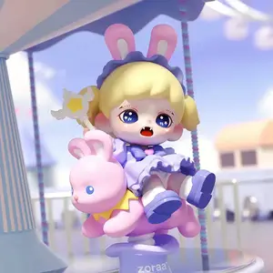 Carousel Moment Memories Blind Box - 6 Regular + 2 Hidden Edition, Collectible PVC Action Figures, 9.5-10.9cm Dolls for Desk Decor