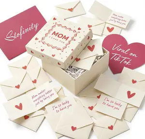I Love You Mom Gifts - Mothers Day Birthday Gifts for Mom from Daughter Son, Cute Love Notes for Moms, Thoughtful Christmas Stocking Stuffer for Mother