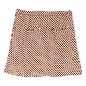 House of Sunny The Marie Skirt (Wine Multi)
