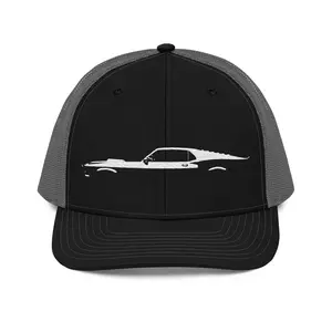 1969 Boss 429 Fastback Rare Muscle Car Trucker Cap Meshback Snap Back Hat