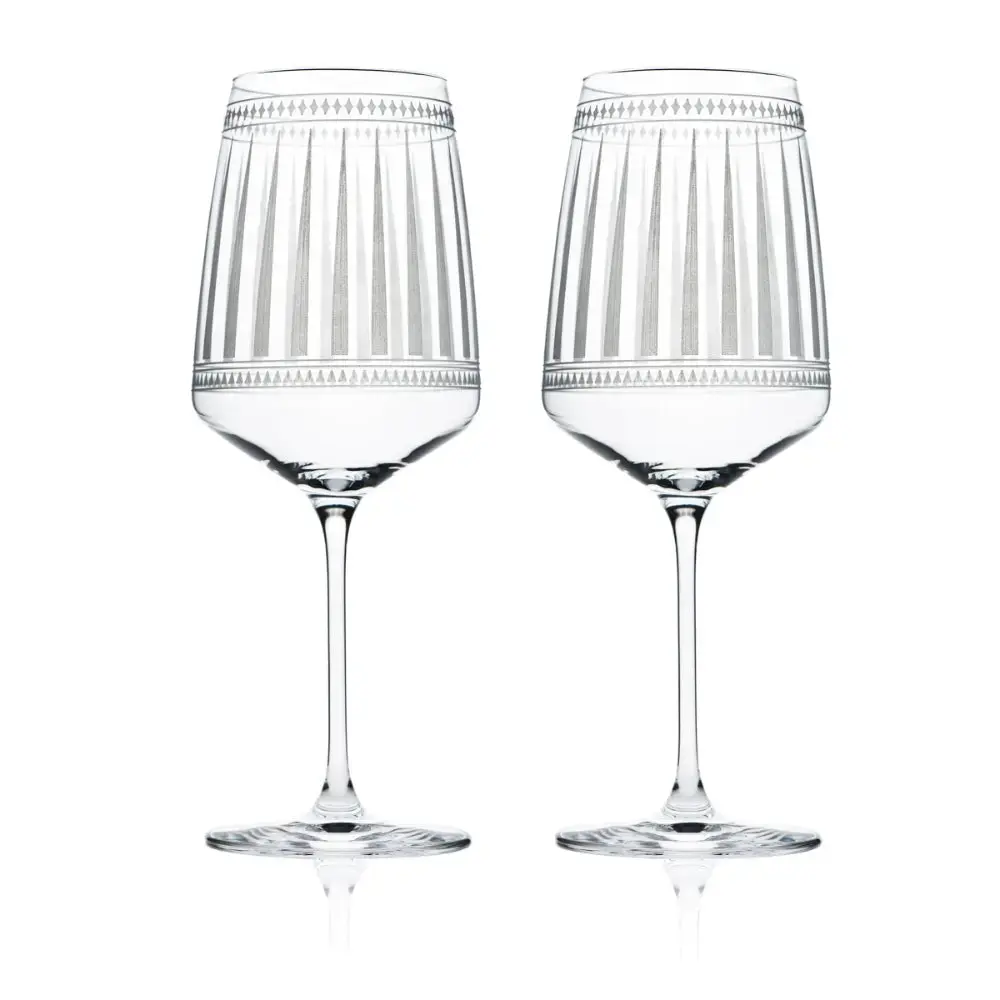 Caskata Marrakech White Wine Glasses, Set of 2