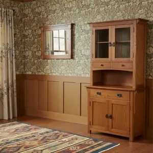 Mission 4 Door & 4 Drawer China Cabinet - Michael's Cherry