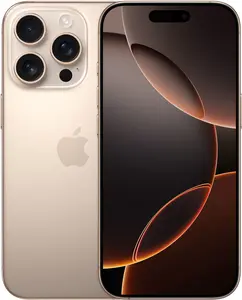 Refurbished Apple iPhone 16 Pro 1TB Desert Titanium (Unlocked) - Excellent