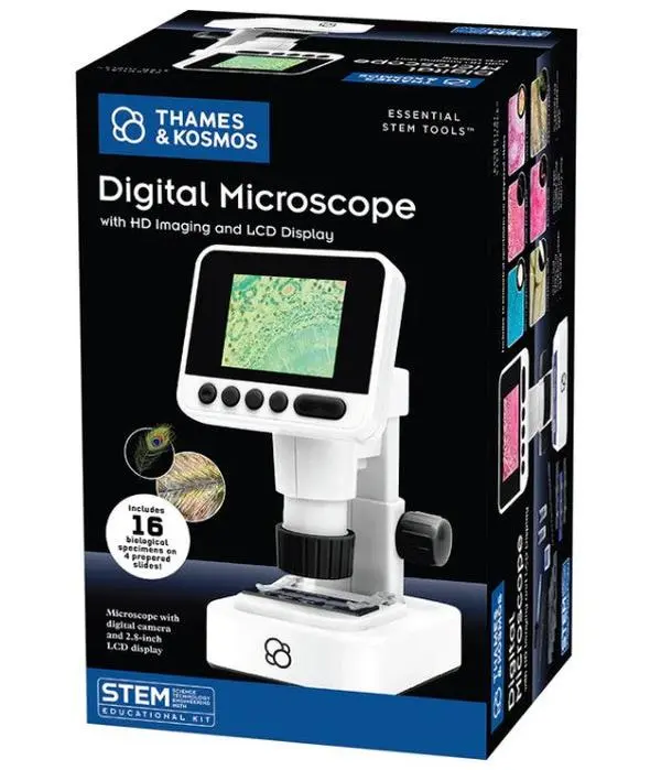 The Thames & Kosmos Digital Microscope with HD Ima