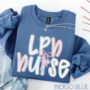 LPN Nurse T-SHIRT Or Sweatshirt, , LPN Nurse , Licensed Practical Nurse Gift, Lpn Nurse Tops Unisex