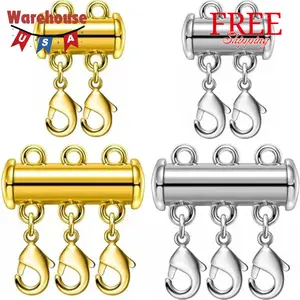Necklace Layering Clasps Magnetic Slide Lock Clasp