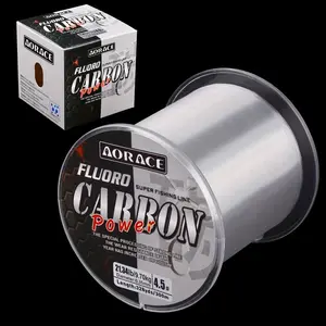 1 Piece Fluorocarbon Fishing Line, 300m/328yds - Super Strong Nylon Carbon Fiber Soft Line, Transparent White, High Sensitivity and Durability, Suitable for Sinking and Fly Fishing, Freshwater and Saltwater Fishing, Sinking Fishing | Spool Design | High-q