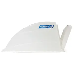 Camco 40433 White RV Vent Cover