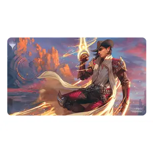 Outlaws of Thunder Junction Kellan, the Kid Key Art Standard Gaming Playmat for Magic: The Gathering