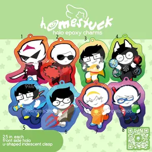 Homestuck Kids Epoxy Keychain