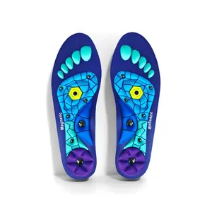 Pressure Massage Insole, Acupoint Massage Insole, Comfortable Support Foot Massage,  Breathable, Men'S And Women'S Flat Foot Insoles, Men'S And Women'S Comfortable Massage InsolesSweat Absorbing,Meridian Unobstructed Insoles