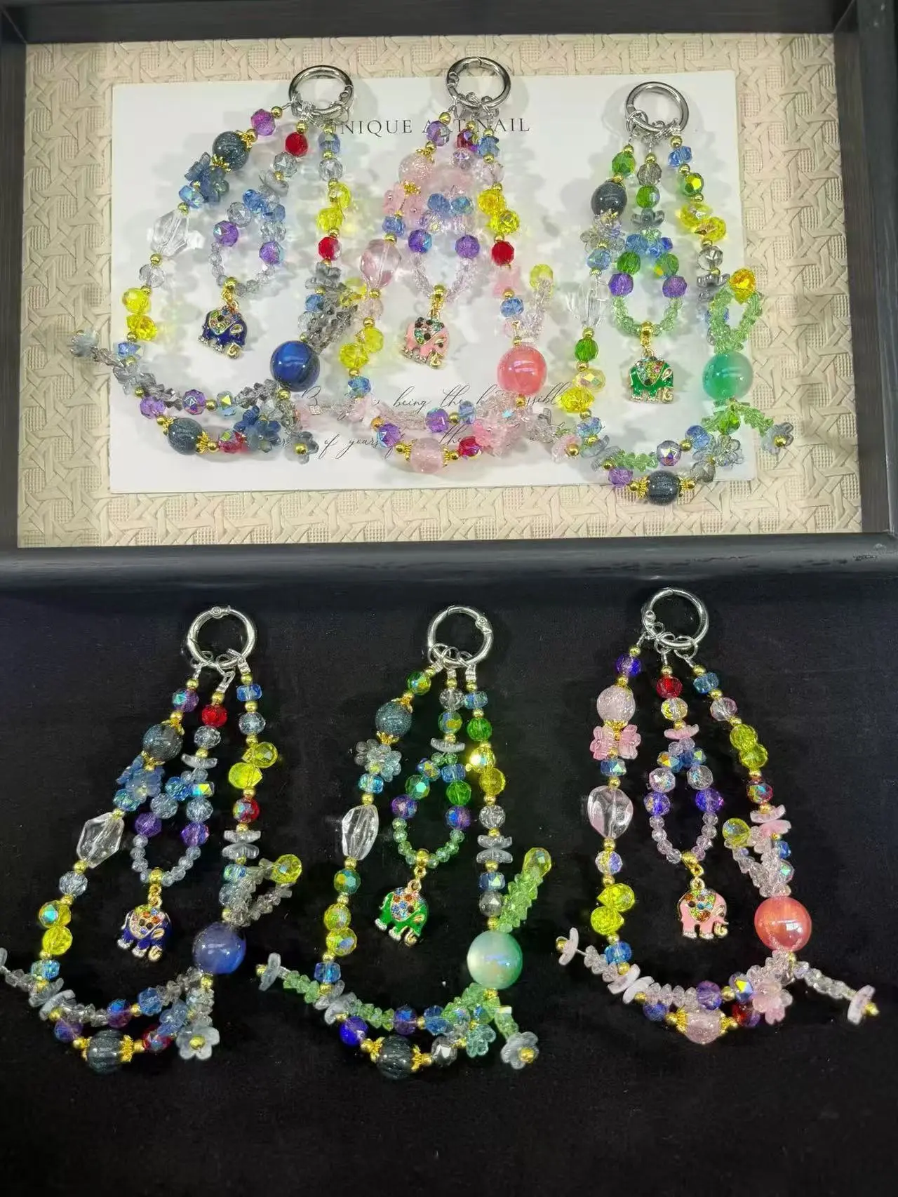 phone chain card holder