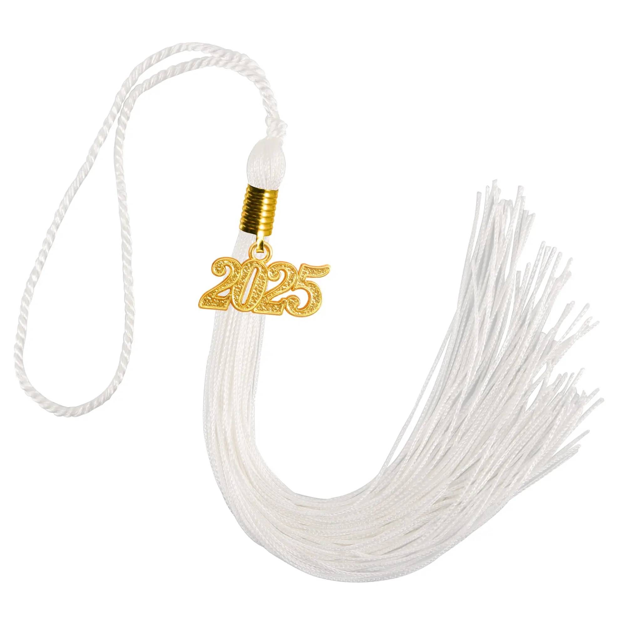 GraduationMall Single&Multiple Color Graduation Tassel with 2025 Year Charm 9