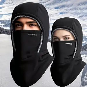 Thermal Fleece Balaclava for Skiing & Hiking - Cold Weather Windproof Face Mask, Anti-Condensation Design, High-Altitude Gear, Face Cover