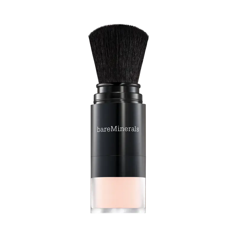 bareMinerals ORIGINAL Mineral Veil Set + Protect Brush Mineral SPF 25 - Extends Makeup With Blurring Effect - Makeup