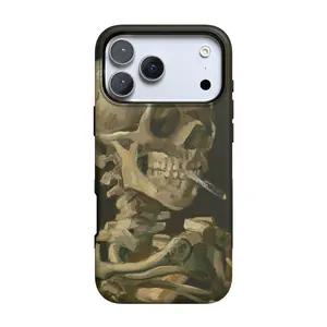 Casely iPhone 17 Pro Max Case | Van Gogh Museum | Skull of a Skeleton | Bold Protective Design | Compatible with MagSafe