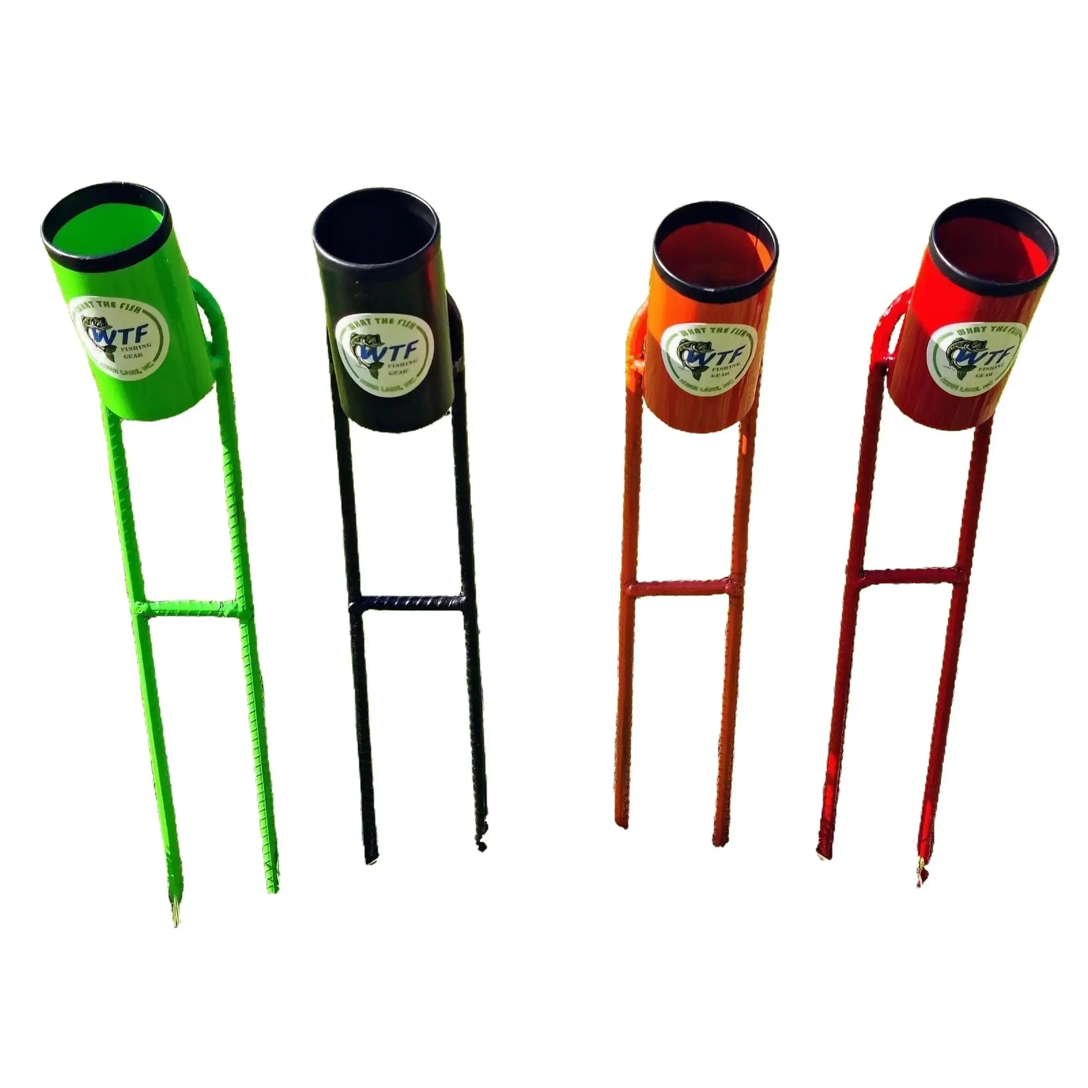 Standard Duty Bank Fishing Rod Holder - Durable Design for Secure Hold, Ideal for Fishing and Outdoor Activities
