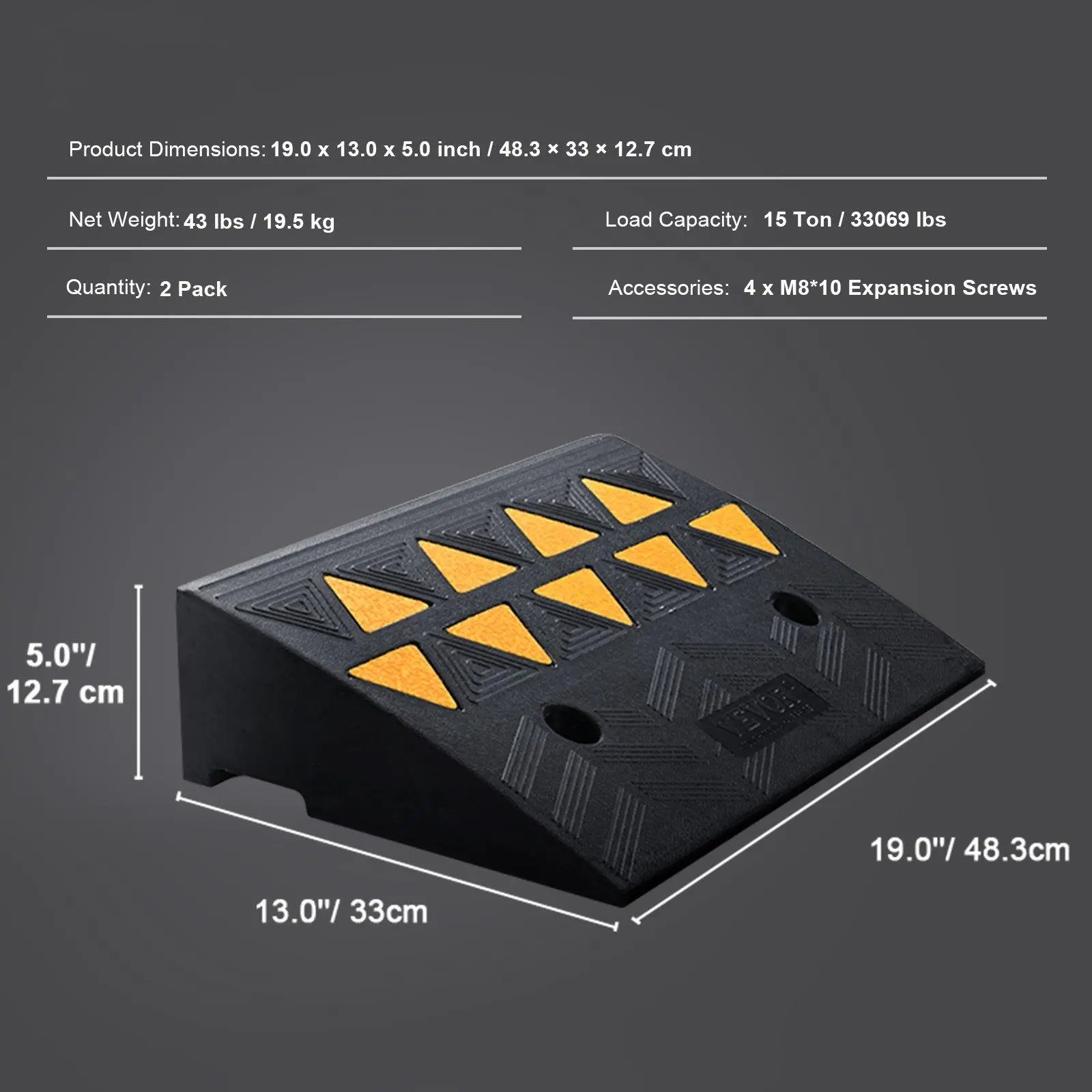 5 inch H 【2 Pack】