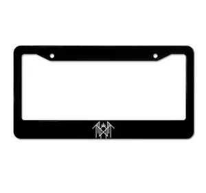 Sleep Token Band Metal License Plate Frame, Truck Tag, Car Front Plate Frame, Car Accessories License Plate Frame Accessories.