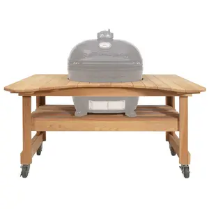 Primo Cypress Grill Table for XL Oval Kamado Grill