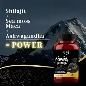 PUKO-POWER -Oyster Daily DietarySupplement 60 Gummies Shilajit GummiesTaurine,-MadeinUSA-FDA&GMP-afs3 Ashwagandha Vitamin Healthcare Maca Immune Support